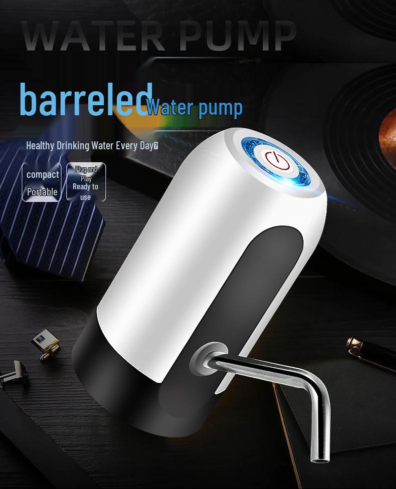 Elektrický dávkovač vody 012 – Automatické sací čerpadlo pro galonové barely