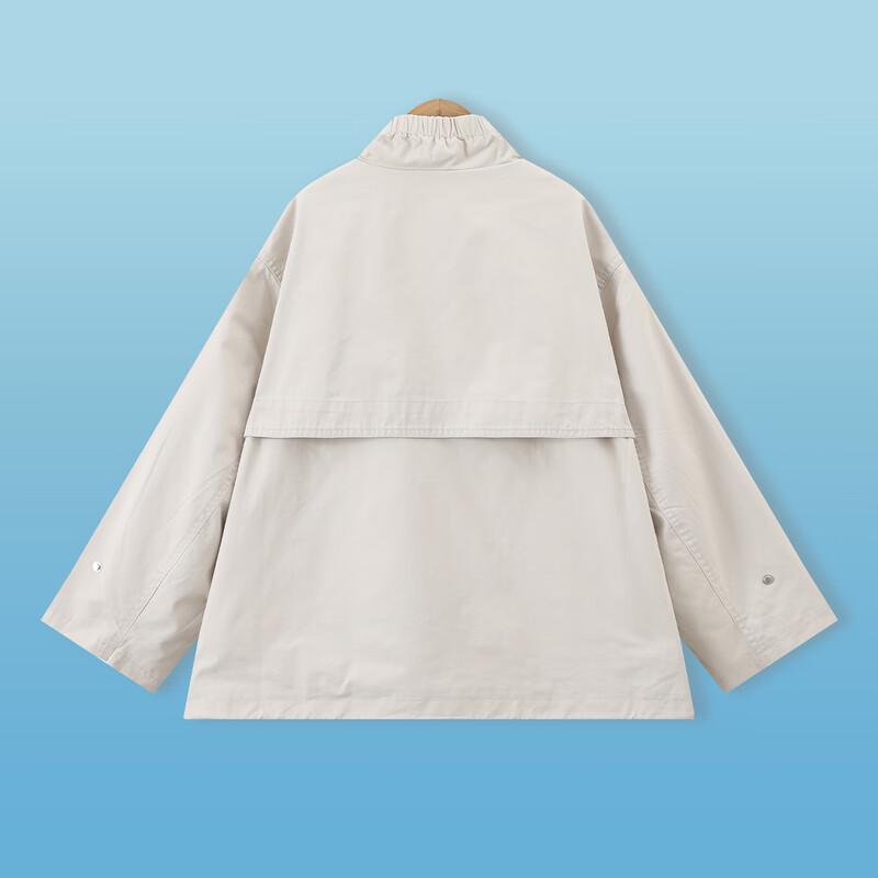 Montagut Girls' Petal Collar Windbreaker