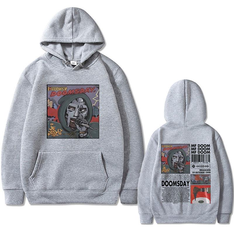 

Mf Doom Operation Doomsday Print Hoodie Men s Casual Loose Hooded Sweatshirt Man Hip Hop Rapper Hoodies Men Oversized Streetwear 3XL