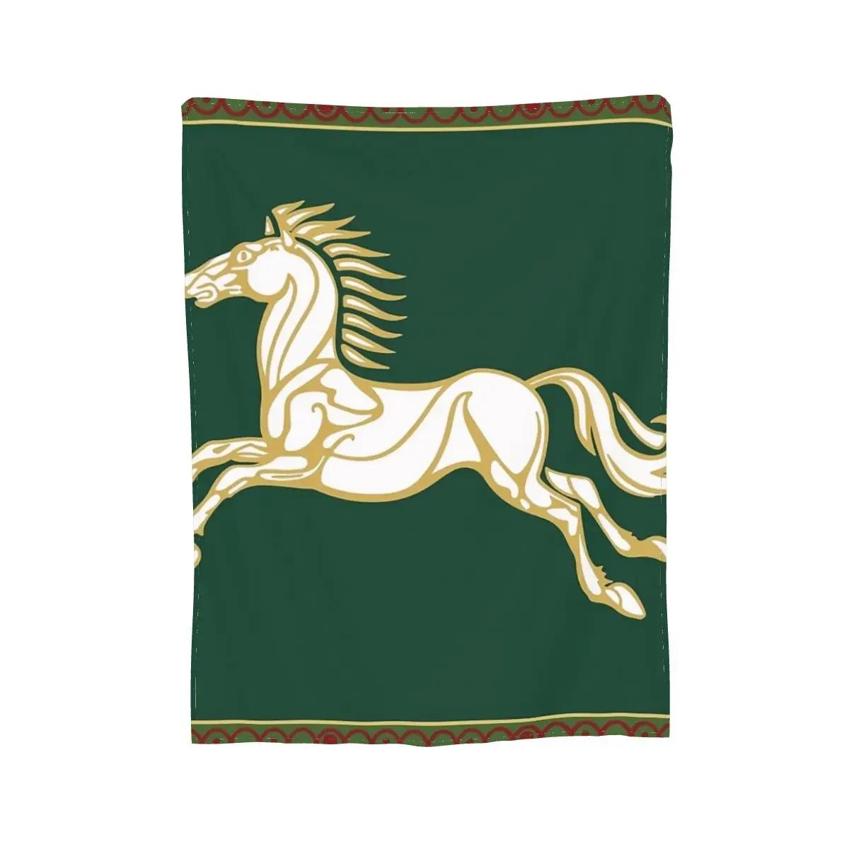 Banner Of Rohan Blanket Soft Warm Flannel Throw Blanket Bedspread for Bed Living room Picnic Travel Home Couch 100x150cm