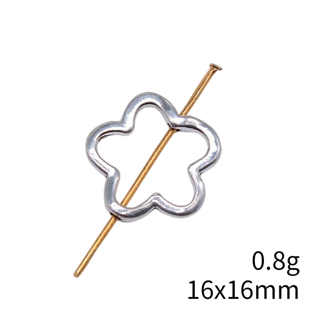 Bead Material Jewelry & Accessories Flower Small Hole Beads Spacer Accessories Parts Beads Jewelry Making Findings For Diy