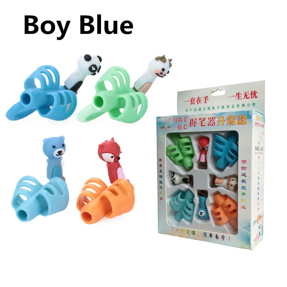 1/3 buc. Suport pentru creion pentru copii, pentru copii, pentru practica de învățare, stilou din silicon, dispozitiv de corectare a posturii pentru studenți.