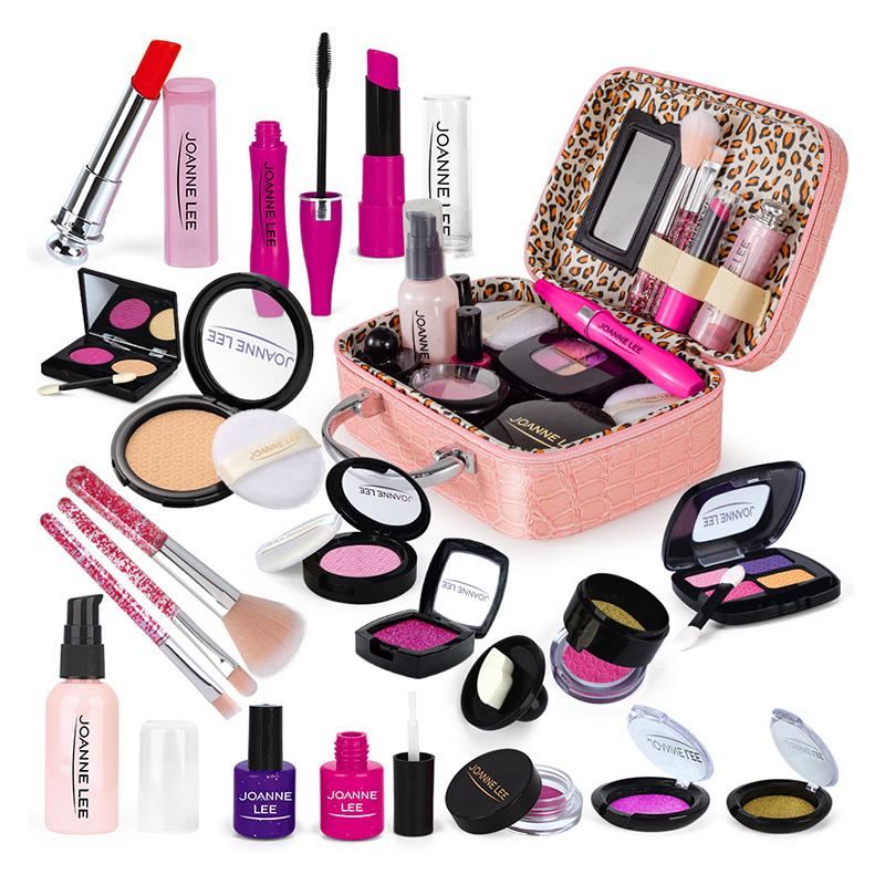 Kids Toys Simulation Cosmetics Set Pretend Makeup Toys Girls Play House Simulation Make Up Educational Toys For Girls Fun Game