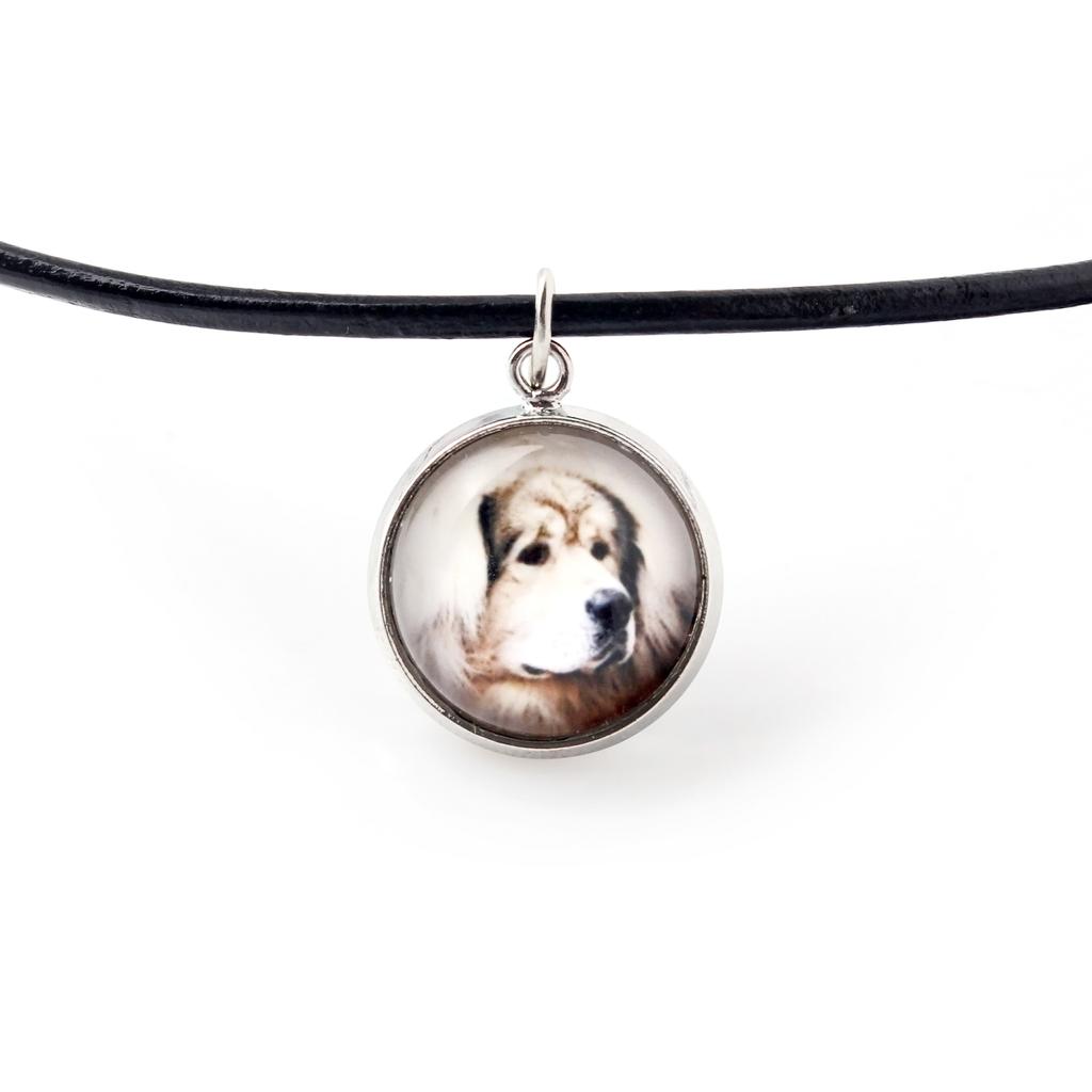 Tibetan Mastiff, Do khyi - necklace pendant with your photo, handmade, handcrafted jewelry by Art-Dog brand