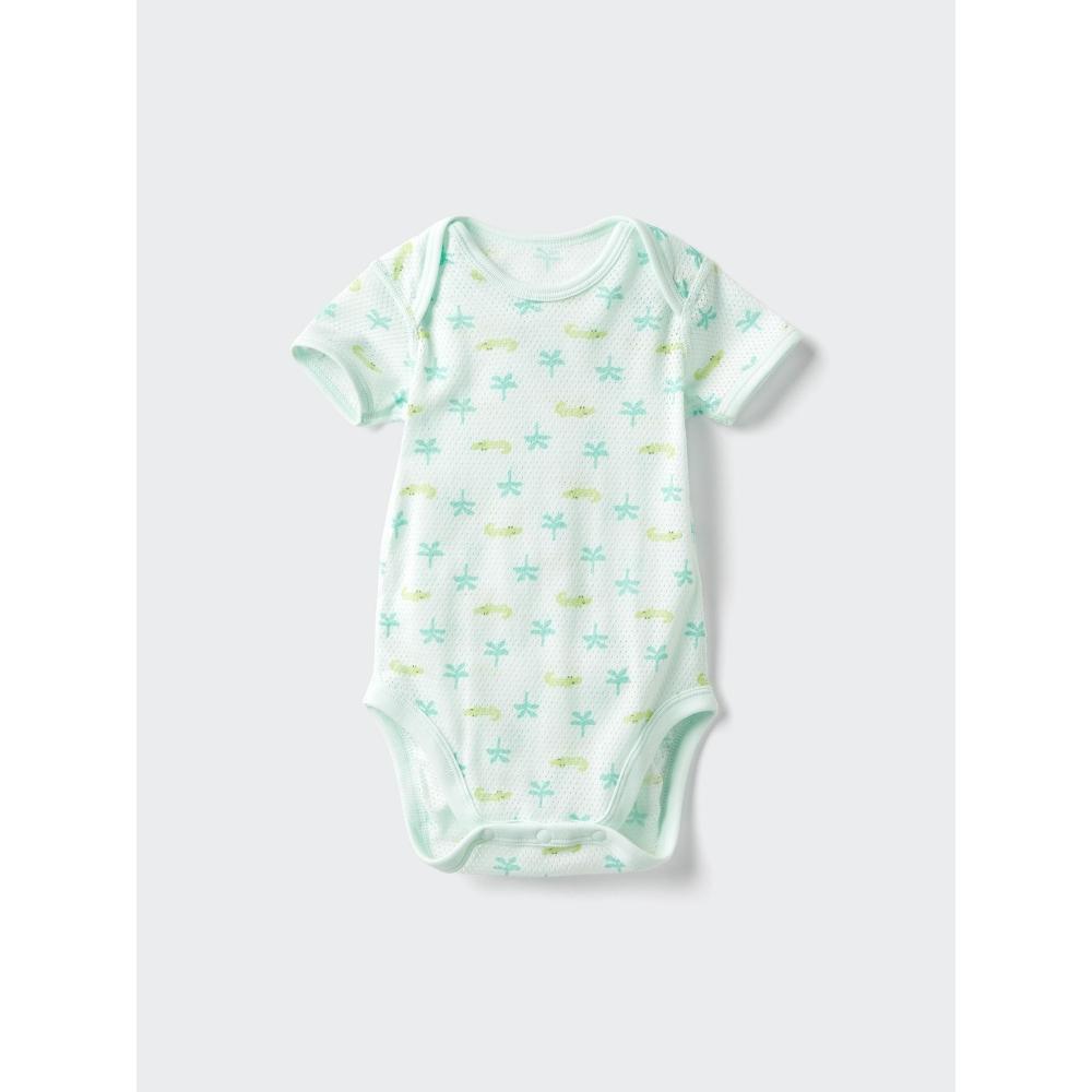 Uniqlo Japan Cotton Mesh Bodysuit