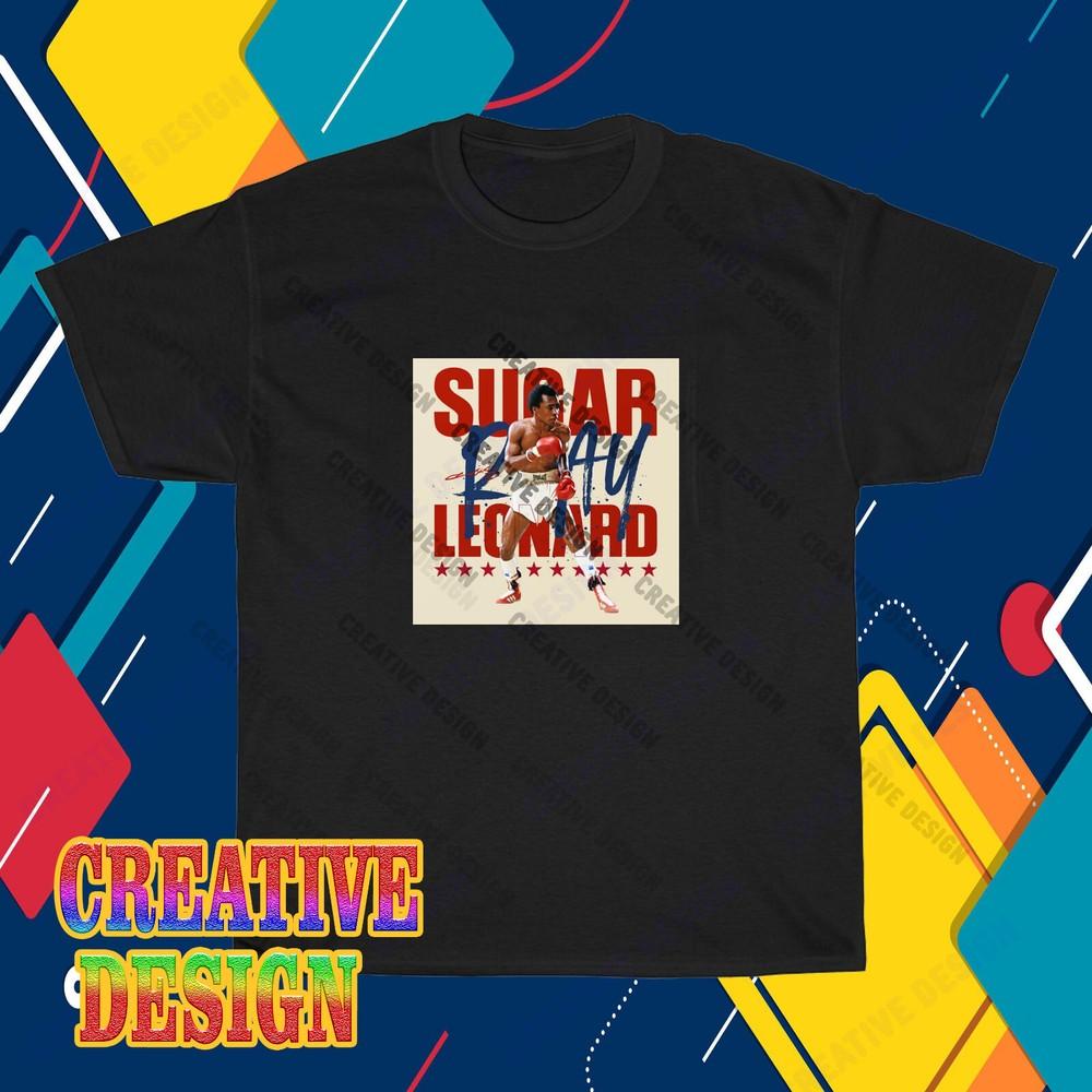 

New Sugar Ray Leonard Boxing T-Shirt Funny Size S to 5XL M