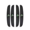 Car Sticker 4Pcs Rubber Anti Collision Strip Car Door Rearview Mirror Protector Stickers For Skoda Mk3 Yeti Kamiq Kodiaq Karoq O