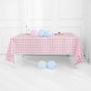 Plaid Disposable Party Tablecloth, Thickened Waterproof Oil Proof Design, For Birthday Picnic Holiday Party Gathering Use