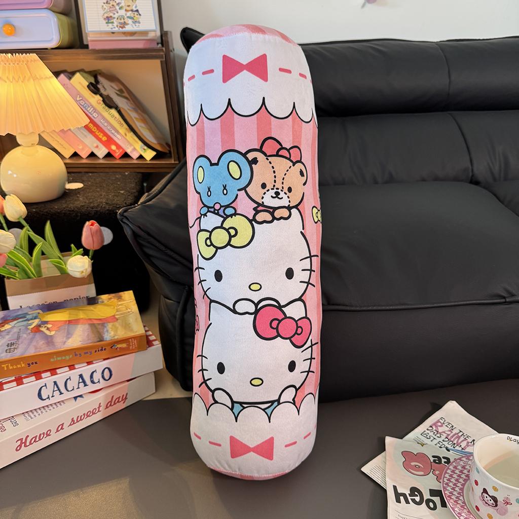 

55см Мультяшные Аниме Длинные Плюшевые Игрушки Куроми Моя Мелодия Синаморолл Японский Стиль Принт Цилиндрическая Плюшевая Игрушка Моющаяся 55cm