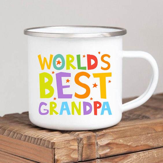 Pregnancy Announcement Coffee Mugs For Grandparents Grandma and Grandpa est 2024 tea cup Gifts mug for New Grandparents