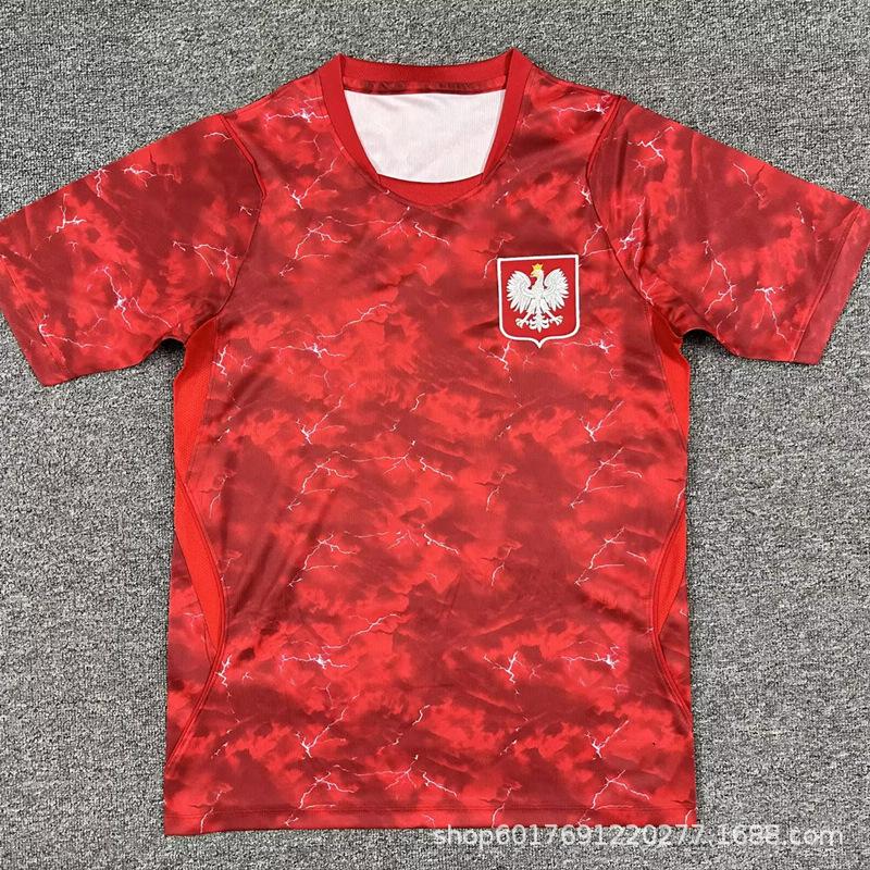 Poland 2026 World Cup Home/Away Fan Jersey - Lewandowski 9 XXL