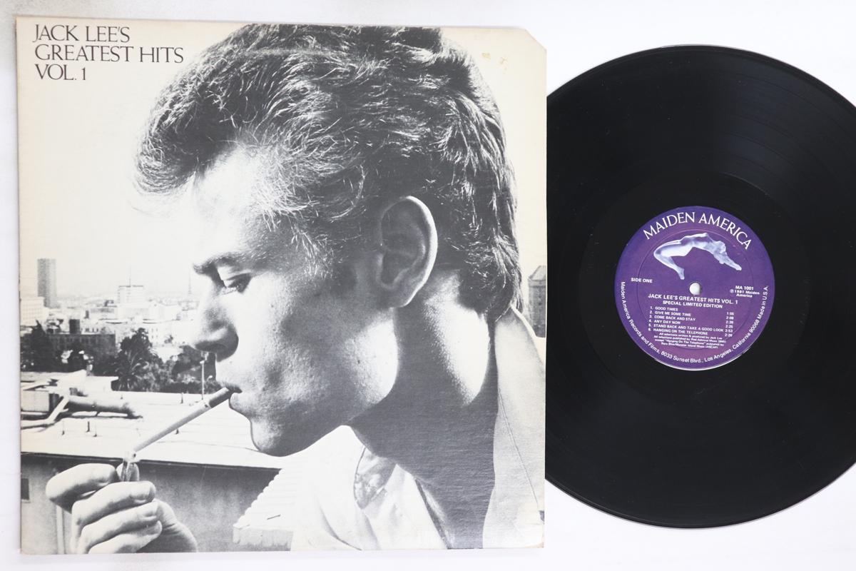 

LP Record JACK LEE Jack Lees Greatest Hits Vol. 1 MA1001 MAIDEN AMERICA 1981 US Rock Used