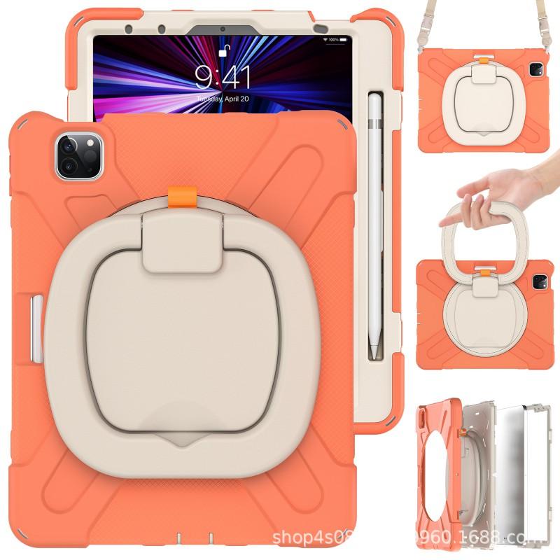 IPad 10th Gen Case Pro 11/12.9 Mini 6 Silicone Shockproof Cover With Stand Pencil Holder