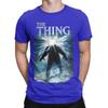 Classic Horror Icon Film Graphic Outerwear Funny 100 Cotton Tshirt The Thing Tops Tees For Unisex