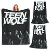 Film Teen Wolf Decken Weiche Warme Flanell Überwurfdecke Bettwäsche für Bett Wohnzimmer Picknick Reise Zuhause Sofa