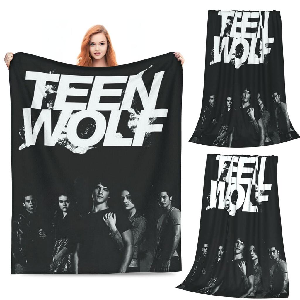 Film Teen Wolf Decken Weiche Warme Flanell Überwurfdecke Bettwäsche für Bett Wohnzimmer Picknick Reise Zuhause Sofa