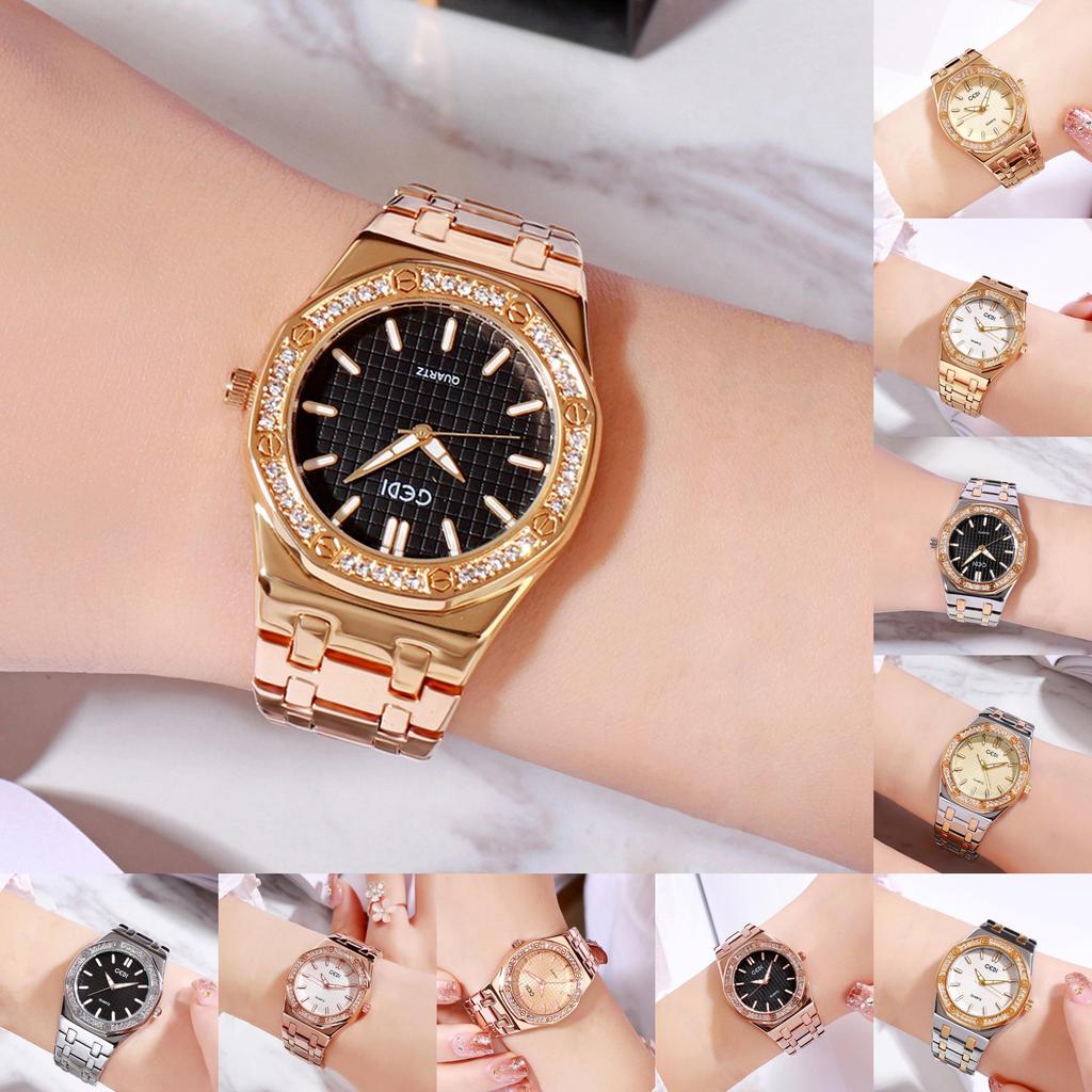 Womens Fashion Quartz Watch With Water Resistance For Casual Office Wear