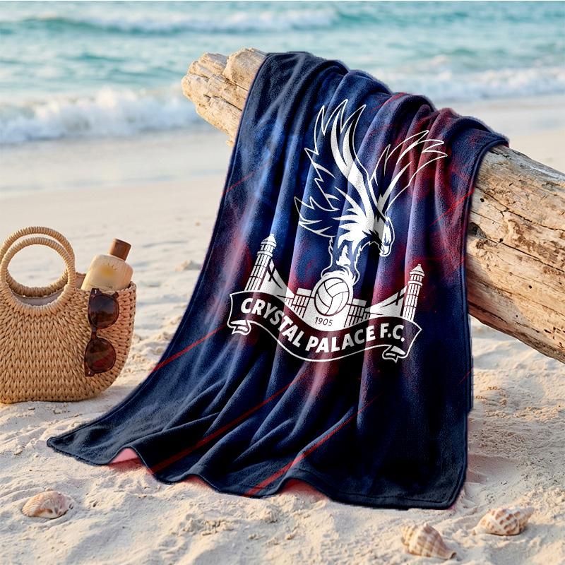 Crystal Palace Theme Beach Towel Soft Quick?dry Towel For Summer Beach Vacation Swimming