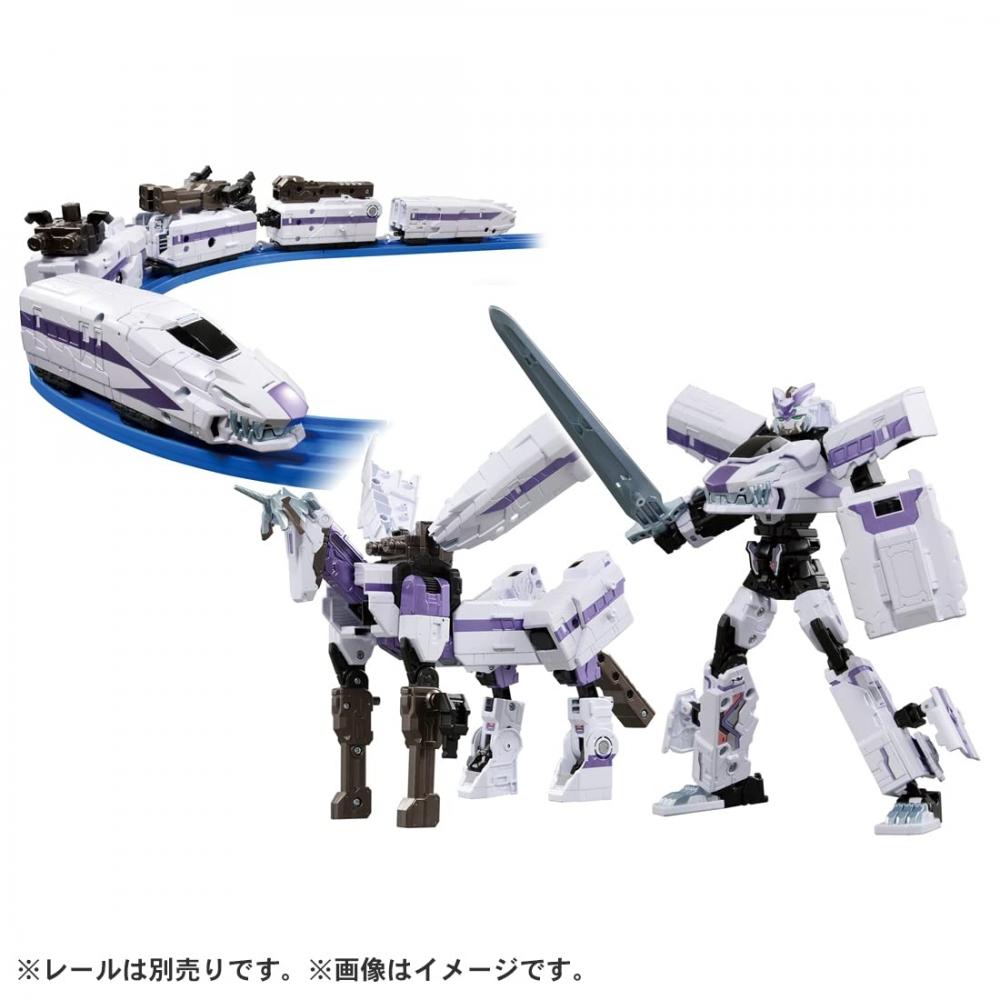 TAKARA TOMY PLARAIL Shinkansen Deformation Robot Shinkalion Z Dark Shinkalion Absolute — фото 2
