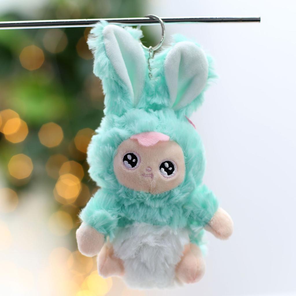 Nou Pandantiv Jucărie de Pluș Animal Drag Păpușă Drăguță Breloc Păpușă Decorațiune Agățată pentru Geantă de Școală