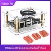 K2B H618 Android/Linux Dev Board with Acrylic Case, Fan, and Copper Heatsink