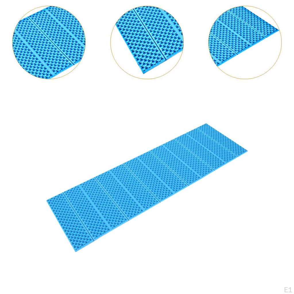 Campingmatte, Bequem, Kompakt, Faltbar, Leichtgewicht, Picknick-Schlafmatte für Zelt,