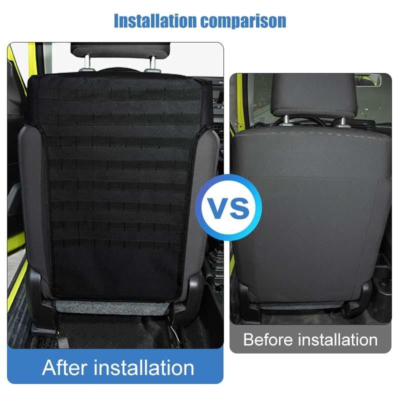 Car Seat Back Storage Bag Organizer Fit For Suzuki Jimny 2019 Up Stowing Tidying, 1 Pcs