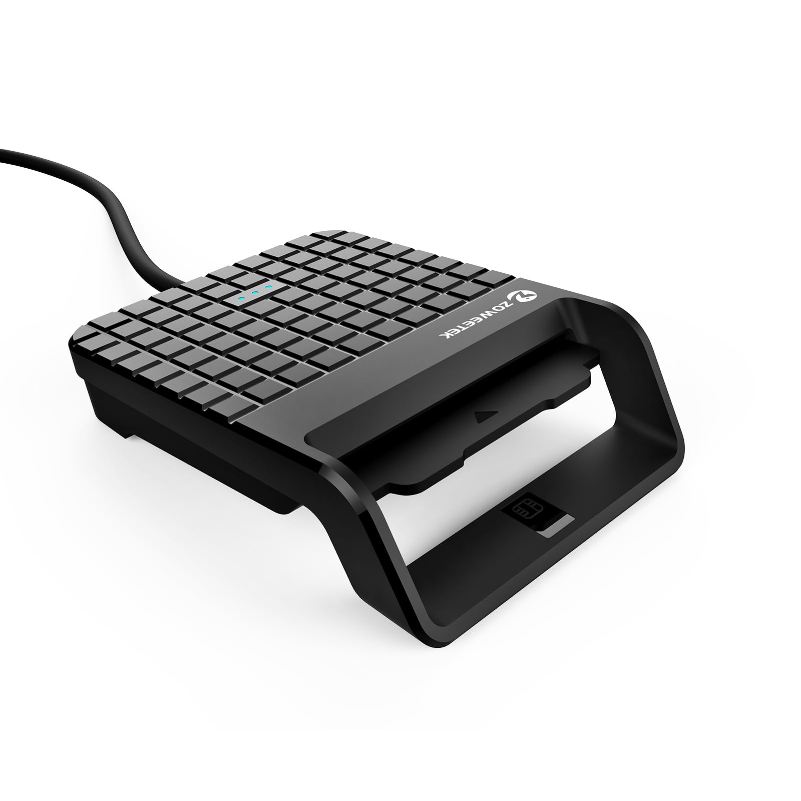 

ZOWEETEK IC Card My Number Patented Tax Return Card My Number Card National Tax Electronic Filing Card No Installation USB Compatible with and Mac чёрный