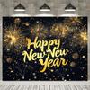 1Pcs Winter Fireworks New Year Celebration Decoration Background Holiday Backdrop Decorations For Photo Studio Photo Booth Party