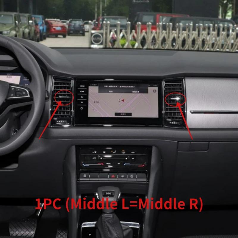 Car A/C Air Outlet Conditioning Vents Tab Clip For Skoda Kodiaq Repair Accessories kit