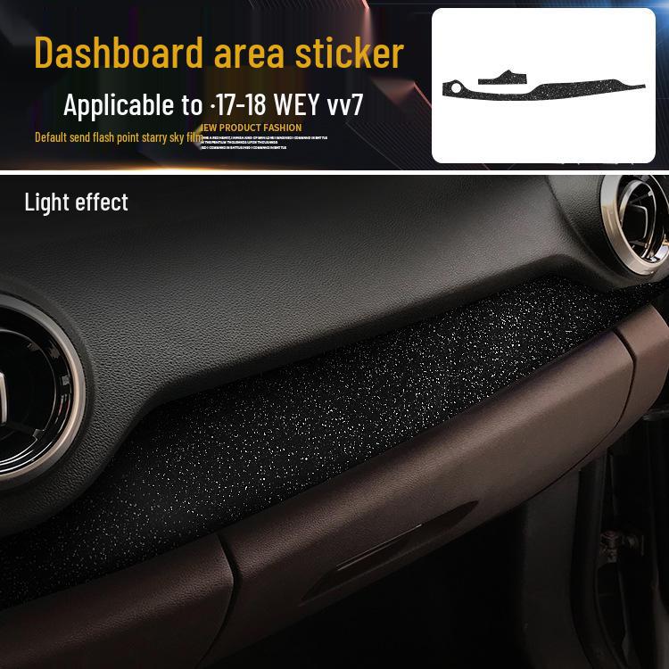 Starry Sky Glitter Film for WEY VV5/VV6/VV7S Interior Decoration