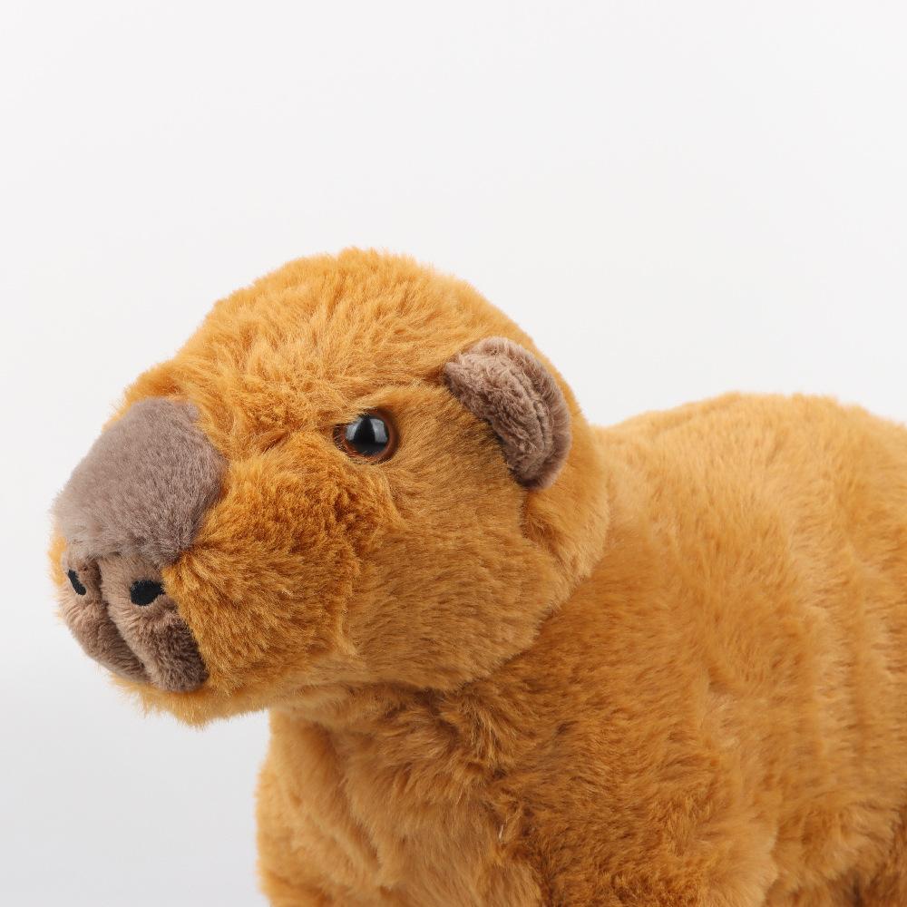 Simulation Capybara: A Plush Toy Made Of Water Dolphins, Mice, Rabbits, Fur, Moles, And Other Animals