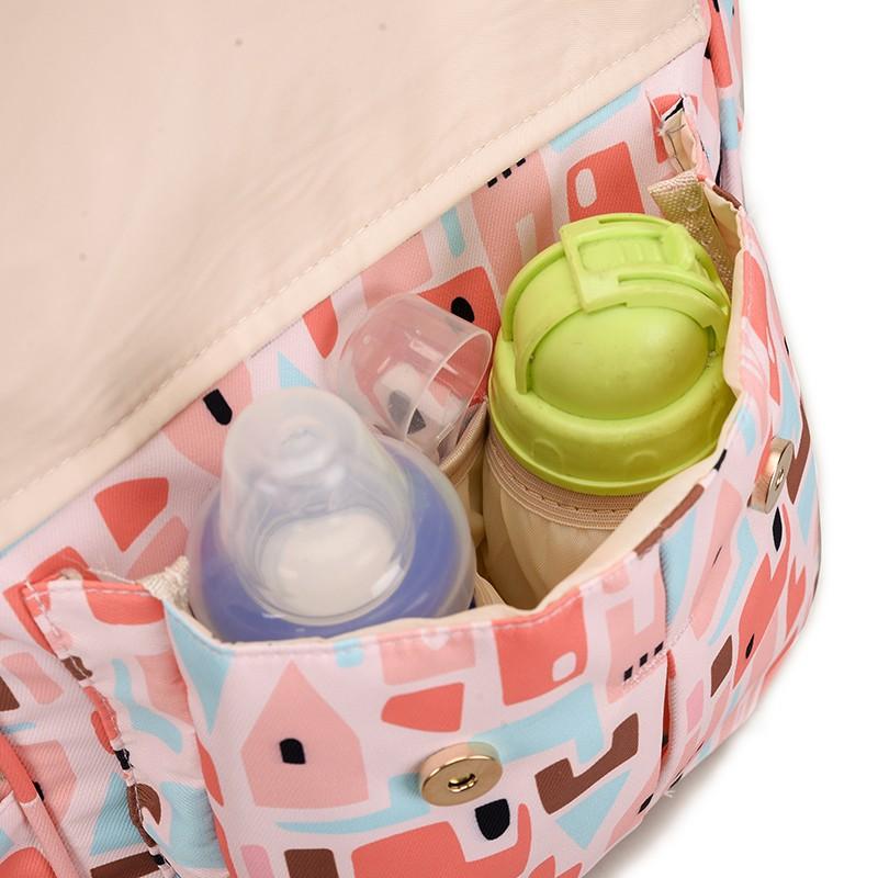 Stroller Bag Organizer Backpack For Mom Dad Universal Spacious Patterns