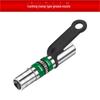 Green Forest High-Pressure Self-Locking Grease Gun Nozzle with Manual Lock Pliers