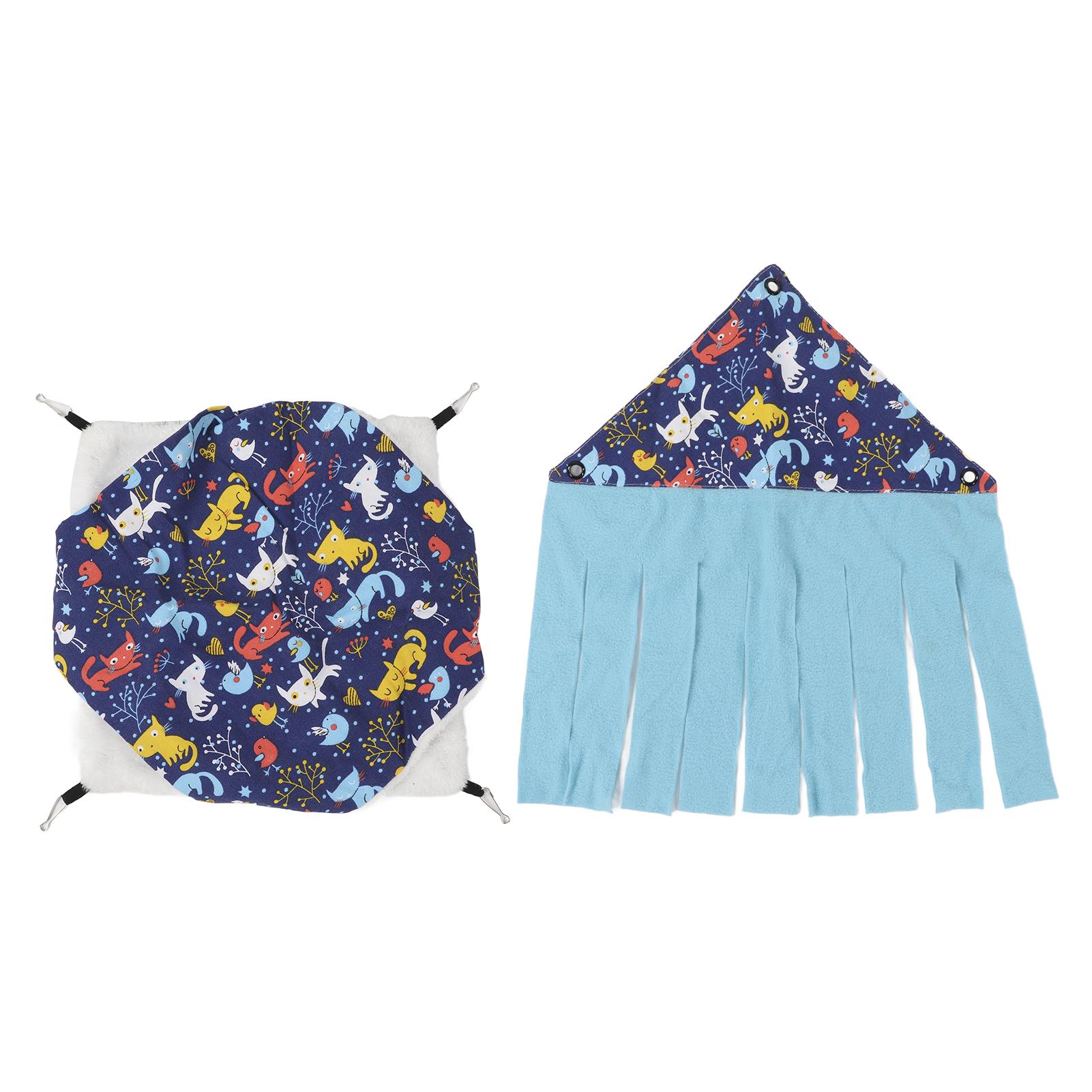 Guinea Pig Hideout Hanging Hamster Hammock for Guinea Pig Hamster Chinchilla Ferret Bunny