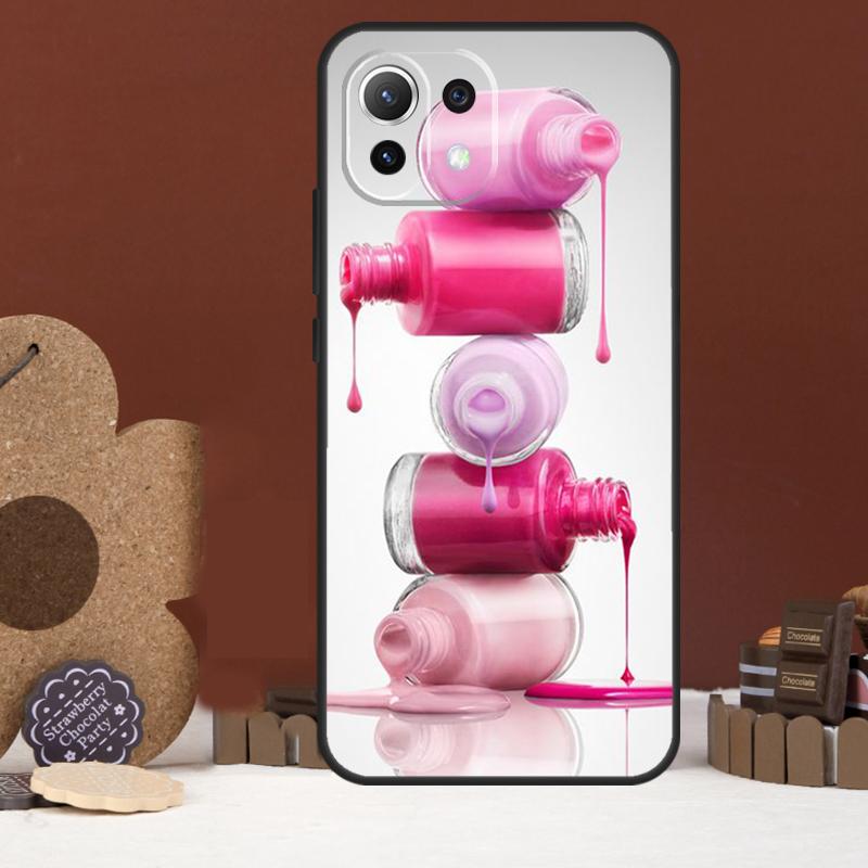 Schöne Nagellack-Emaille-Farbhülle Für Xiaomi 15 14 Ultra 13T 14T 15T 17 Pro Max POCO X7 Pro X5 X6 F5 F6 F7 F8 Ultra Abdeckung