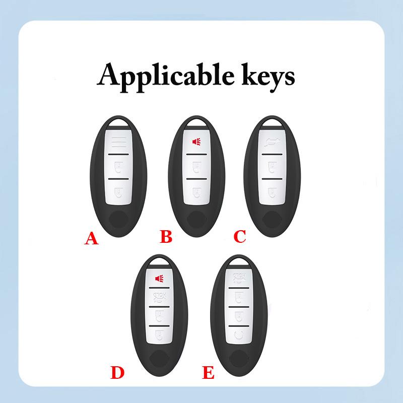 Car Key Cover Case For Nissan 350Z Qashqai J10 J11 X-Trail T31 T32 Kicks Tiida Pathfinder Murano Note Juke Accessories