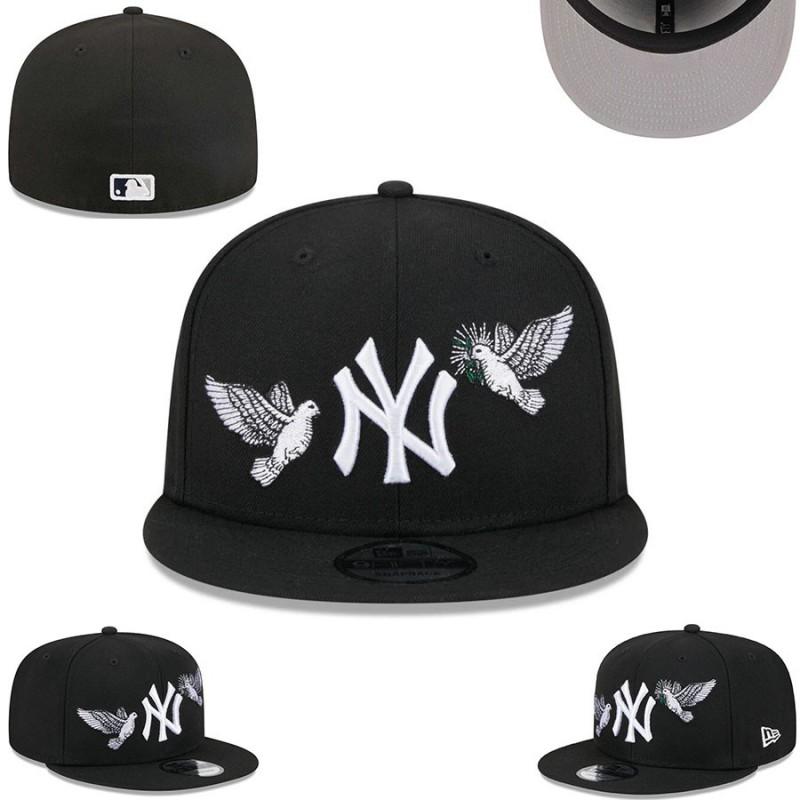 MLB New Era Fitted Baseball Cap Unisex Hip Hop Embroidered Sun Hat Outdoor