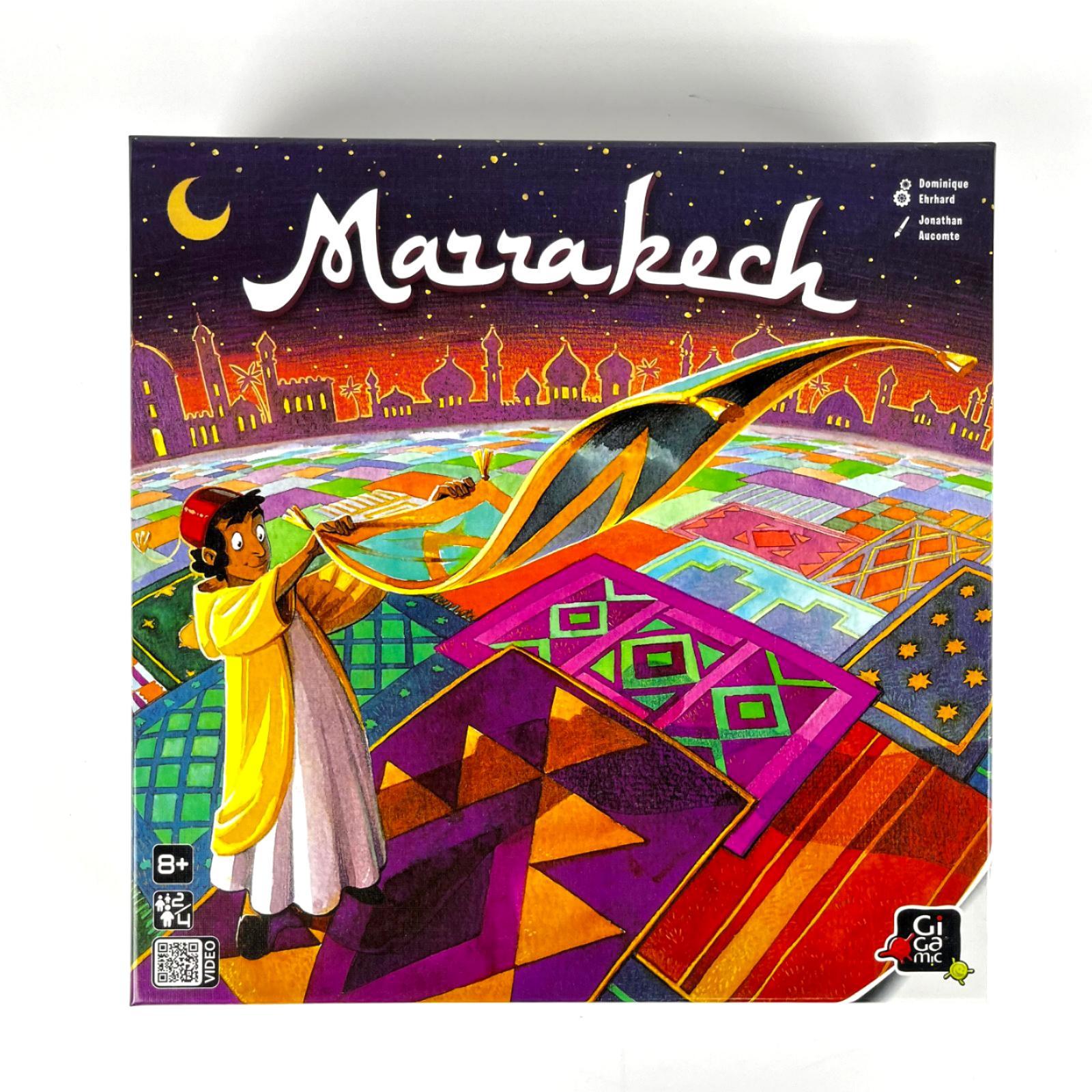 

Ковровый магнат МАРРАКЕШ: Образовательная настольная игра для 2–4 игроков для семей и детей