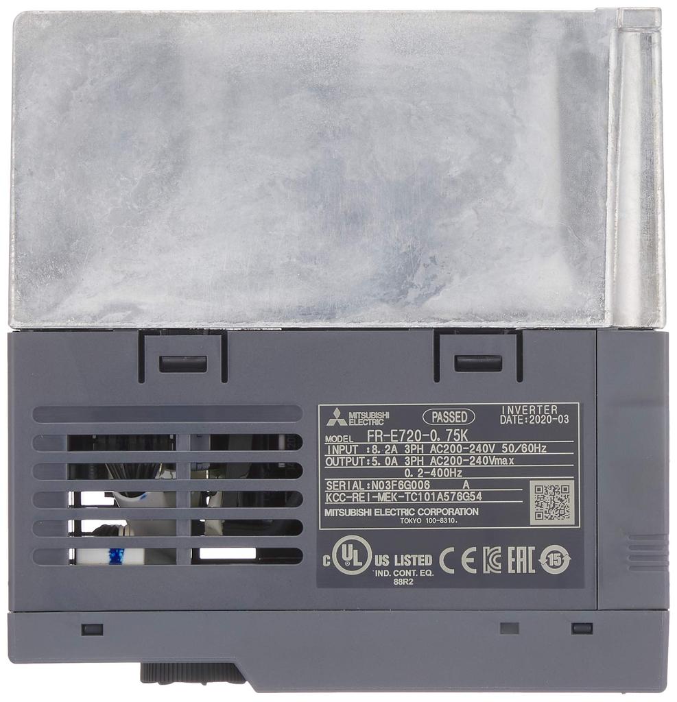 Mitsubishi Electric Small Powerful Inverter FR-E720-0.75K