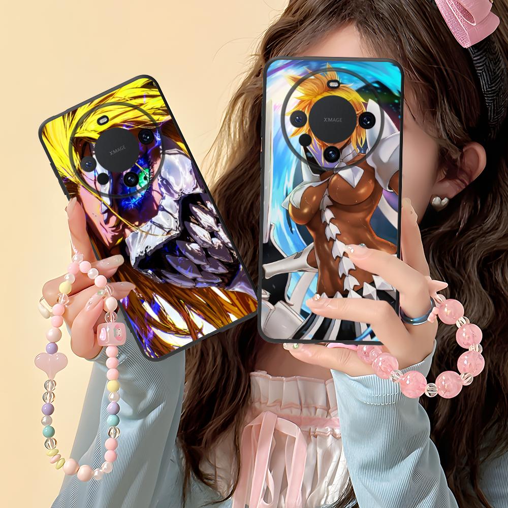 Bleach Tier Harribel Cell Phone Case for Huawei Mate 60 50 40 30 20 10 Pro Plus Lite E 5G Colorful Printing Cover Pretty Luxury
