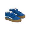 Vans Sk8 Low Comfortable Durable Breathable Mid-Top Kids Skate Shoes Kids Sneakers Blue VN0A38HHBLU