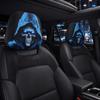 2 Pezzi Proteggi Poggiatesta Sedile con Stampa Faccia Spaventosa Copertura Decorazione Interni Auto Decorazione