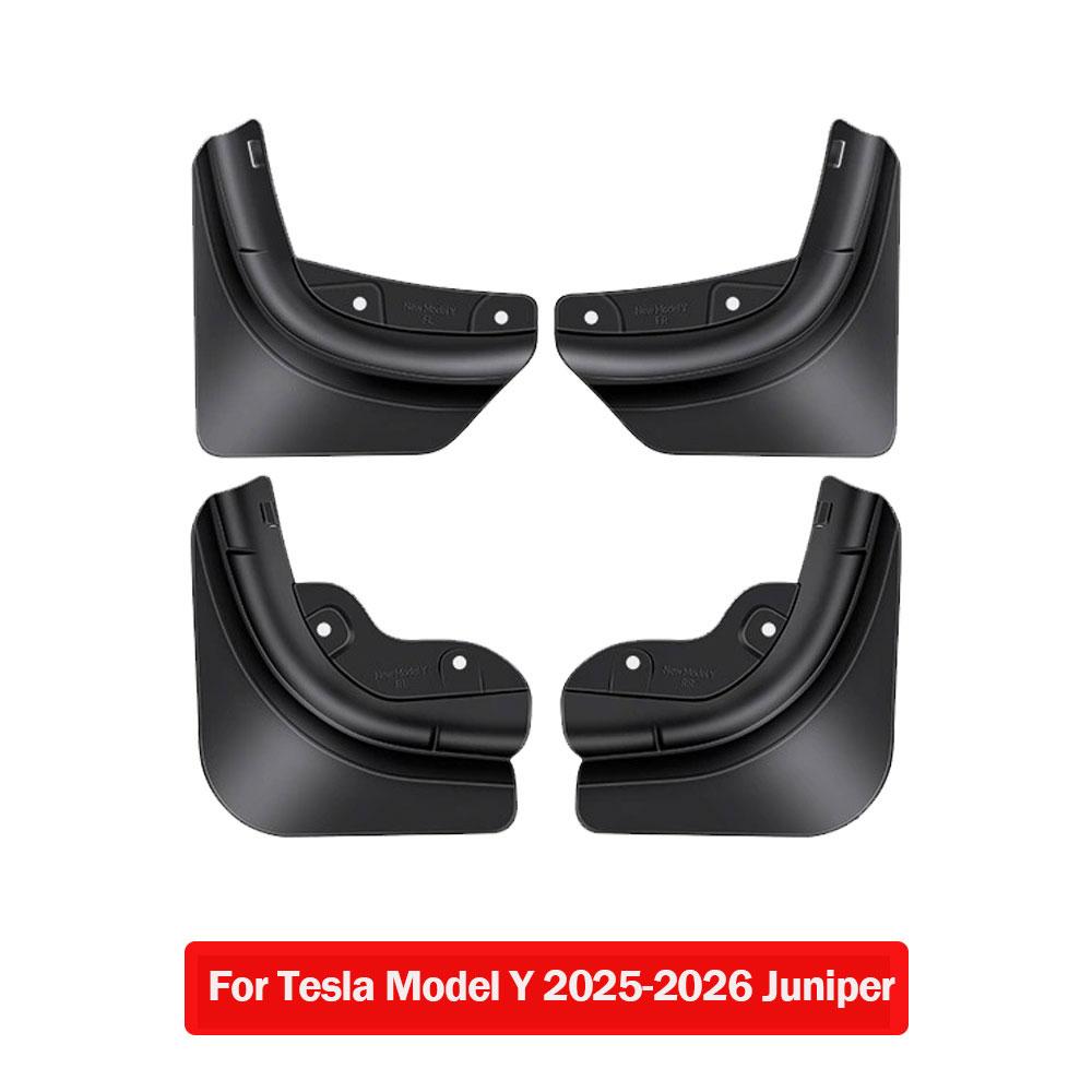 Mud Flaps for Tesla Model Y Model 3 2026 Stay Clean Protect Paint Military Grade All Weather Splash Guards No Drilling Required