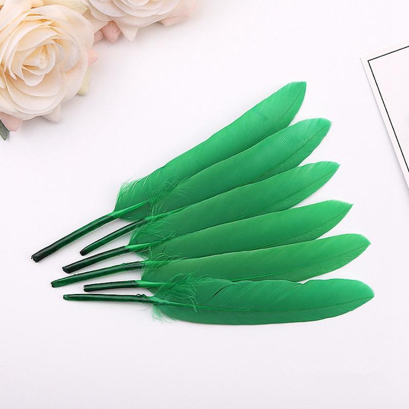 20Pcs Duck Feathers DIY Dream Catcher Halloween Crafts Supplies Wedding Home Partys Decor Jewelry Creation Apparel Accessories