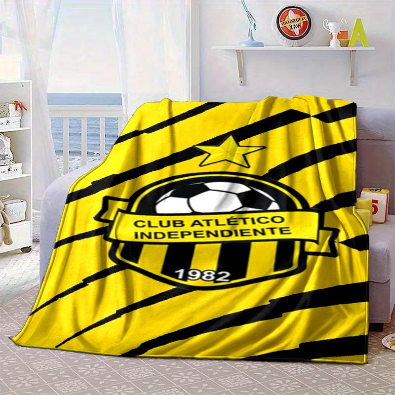 Deportivo Tachira Fc Crest Portable Blanket/Soft Blanket Bedding Blanket Suitable for Travel Camping Living Rooms Offices Sofas Fan Gifts