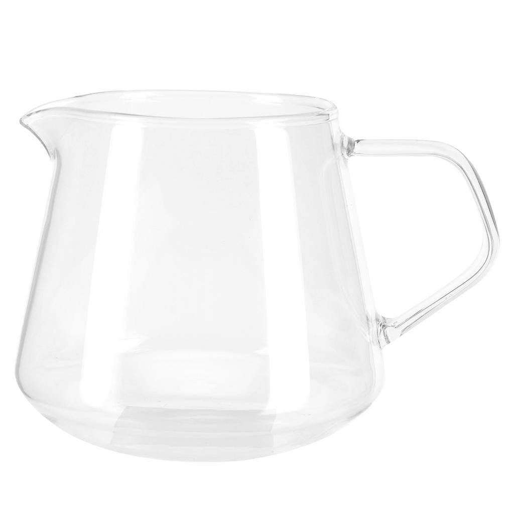 Transparente Tasse Hochborosilikatglas Kaffee Sharing Tasse Verbrühschutz zum Teetrinken(400ml )