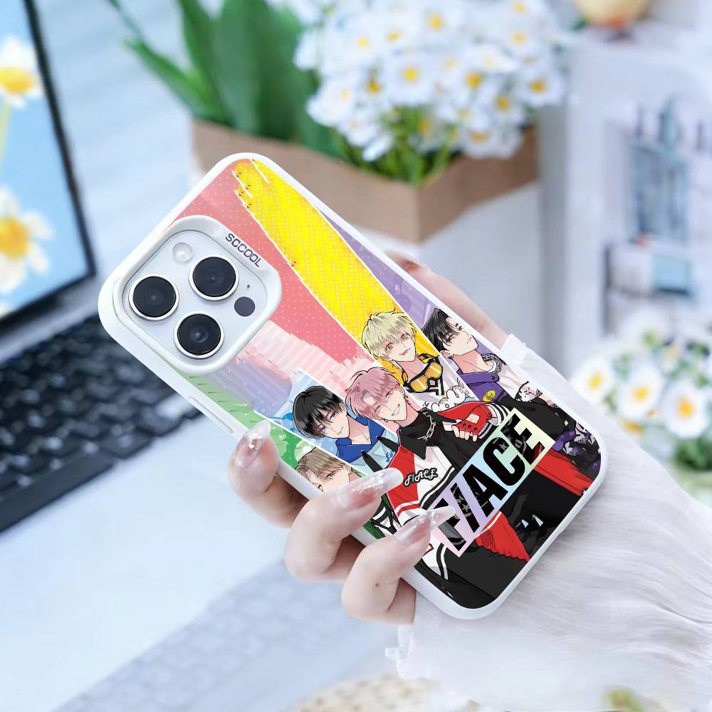 

W-Webtoon-EACE Phone Case For IPhone 16 17 15 14 12 13 Pro Max white Color Shockproof Cover iPhone14Plus