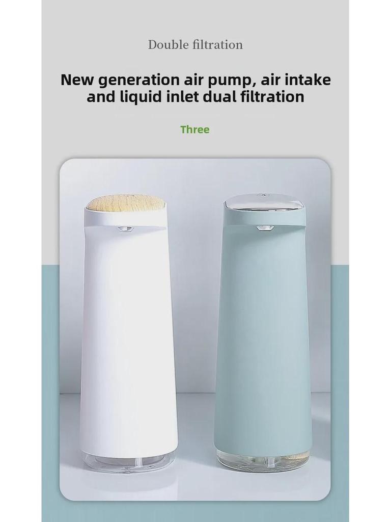 Smart Induction Foam Touch-Free Hand Sanitizer Dispenser with USB Charging