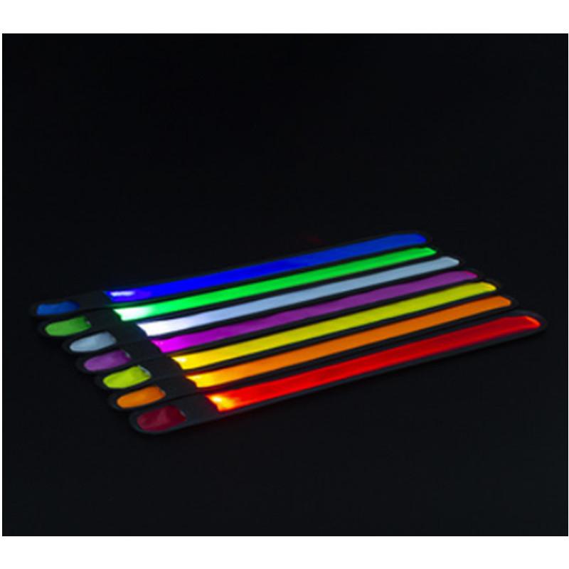 Outdoor Sport Nacht Laufen Armband LED Licht Sicherheitsgurt Arm Bein Warnung Handgelenkband Radfahren Fahrrad Party Leuchtendes Requisit